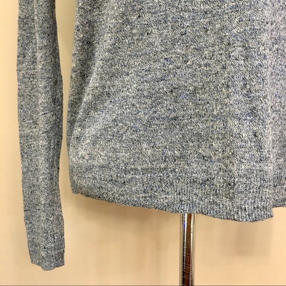 RAG & BONE Linen Blue Marled Knit Long Sleeve Sweater Women’s XS - Picture 7 of 10